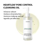Organic Heartleaf Pore Control Cleansing Oil Deep Cleansing Face Wash for Makeup Removal and Blackhead Remover Skin Care Set