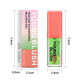 Ibcccndc Long-Lasting Mineral Liquid Blush Waterproof Cream Form Natural Face Color-Changing Makeup Oil