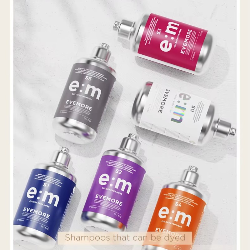 EU Authoritative Certification Two-in-One Argan Oil Shampoo and Conditioner Lasting Color Fixing Protection Washing