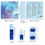 Private Label Advanced Snail Mucin Daily Skin Care Set Natural Repair Face Cleanser Serum Eye Cream