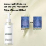 Organic Heartleaf Pore Control Cleansing Oil Deep Cleansing Face Wash for Makeup Removal and Blackhead Remover Skin Care Set