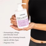 热卖500ml有机胶原蛋白保湿身体乳光滑紧致肌肤抗衰老功能