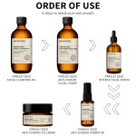 自有品牌抗衰老保湿美白护肤套件零残忍和抗氧化与欧芹籽面部护理套装