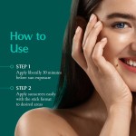 SPF50/40/30/15矿物乳霜防晒纯素成分镇定油，适用于油性和敏感皮肤，定制面部和身体保护