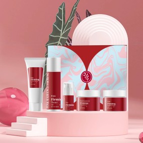 Private Label Organic Korean Skin Care Set Whitening and Brightening Milk Niacinamid for Face Use