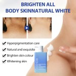 OEM私人标签强烈美白乳霜身体腋下比基尼大腿与维生素C在塑料罐