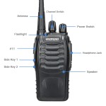UHF Walkie Talkie Supplier - Custom 2W 16CH Portable Radio
