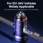 Car Charger Manufacturer - 30W PD QC Cyberpunk OEM