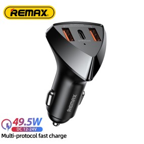 Car Charger Factory - 49.5W Dual USB C OEM Fast