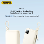 Power Bank Manufacturer - 22.5W Dual Cable LED OEM