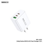 Charger Factory - 40W 1A+2C Global OEM Adapter