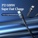 Data Cable Manufacturer - 100W PD Braided OEM Cable