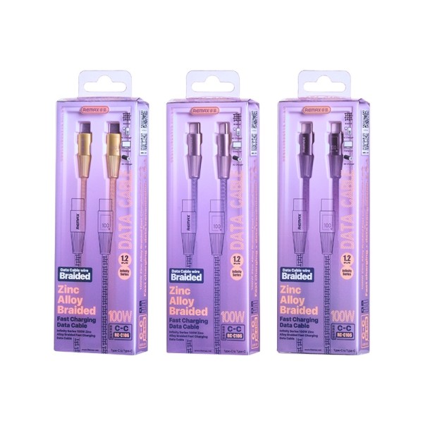 Data Cable Manufacturer - 100W Zinc Alloy OEM Braided