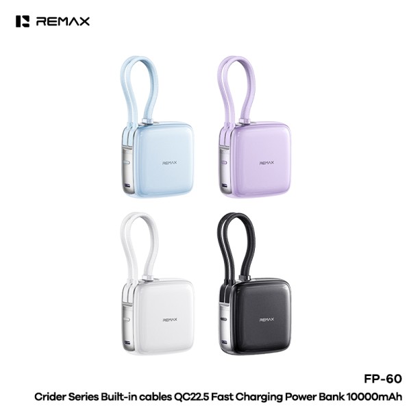 Power Bank Factory - 22.5W Built-in Cable OEM Mini