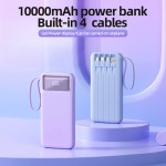 Power Bank Factory - Bulk 10000mAh Built-in 4 Cables Lanyard