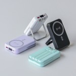 Power Bank Manufacturer - OEM 10000mAh Built-in Cables Magnetic Wireless