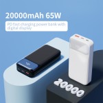 Power Bank Supplier - Custom PD65W 20000mAh Laptop Power Bank