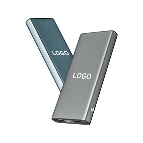 Power Bank Manufacturer - OEM 10000mAh Aluminum Alloy Double USB