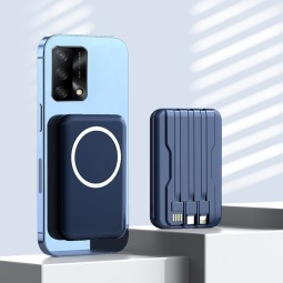 Power Bank Manufacturer - OEM 10000mAh Built-in Cable Magnetic