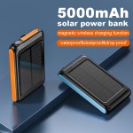 Power Bank Factory - Bulk 5000mAh Waterproof Solar Magnetic