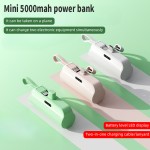Power Bank Factory - Bulk 5000mAh Capsule Built-in Cable