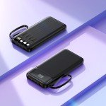 Power Bank Manufacturer - OEM 10000mAh Ultra Slim Built-in Cables