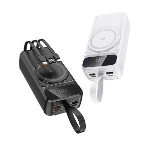 Power Bank Supplier - Custom 30000mAh Digital Display 15W Wireless