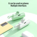 Power Bank Supplier - Custom 5000mAh Capsule Built-in Type-C