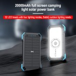Power Bank Supplier - Custom 20000mAh Solar 22.5W PD Wireless