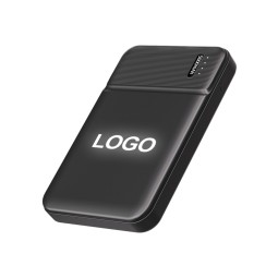 Power Bank Manufacturer - OEM 5000mAh Ultra Slim Lighting Logo