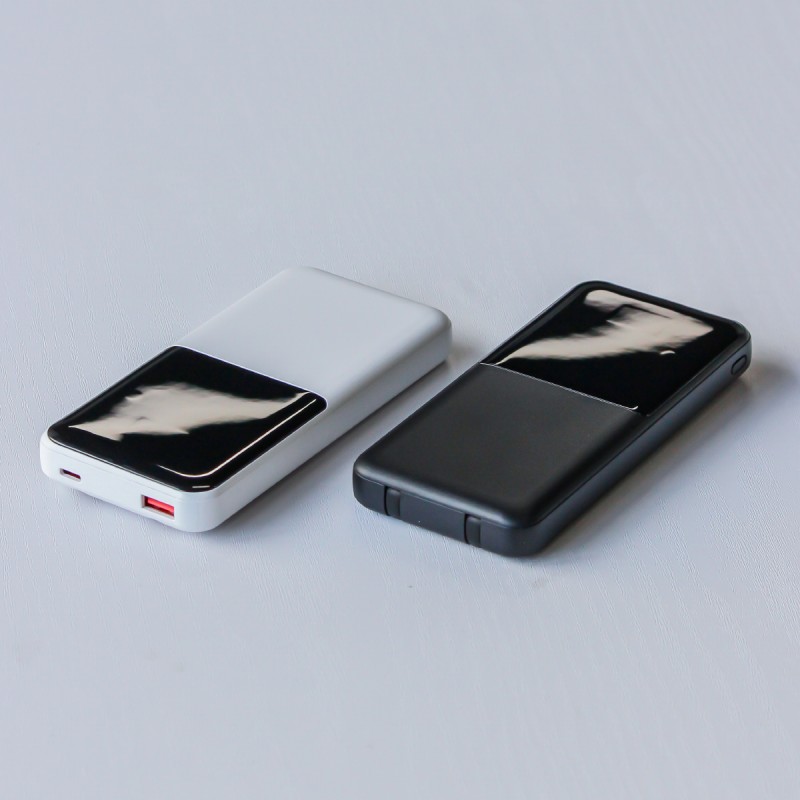 Power Bank Factory - Bulk 10000mAh Dual Cord Built-in Cable