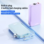 Power Bank Factory - Bulk 10000mAh Built-in Cable Wall Charger