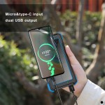 Power Bank Supplier - Custom 10000mAh Solar Waterproof LED Torch