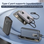 Power Bank Supplier - Custom 20000mAh Built-in 3 Cables Fast Charge