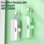 Power Bank Supplier - Custom 5000mAh Capsule Built-in Type-C