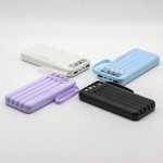 Power Bank Factory - Bulk 10000mAh Built-in 4 Cables Lanyard