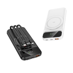 Power Bank Supplier - Custom 10000mAh 15W Wireless PD Fast Charging