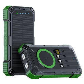 Power Bank Supplier - Custom 20000mAh Solar PD22.5W Wireless