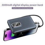 Power Bank Manufacturer - OEM 5000mAh Ultra Mini Detachable Cable