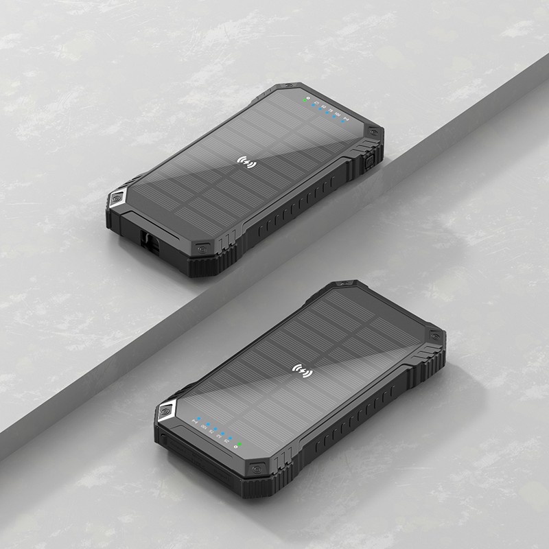 Power Bank Supplier - Custom 20000mAh Solar 22.5W PD Wireless