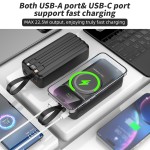 Power Bank Supplier - Custom 30000mAh Digital Display 15W Wireless