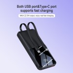Power Bank Factory - Bulk 10000mAh Dual Cord Built-in Cable