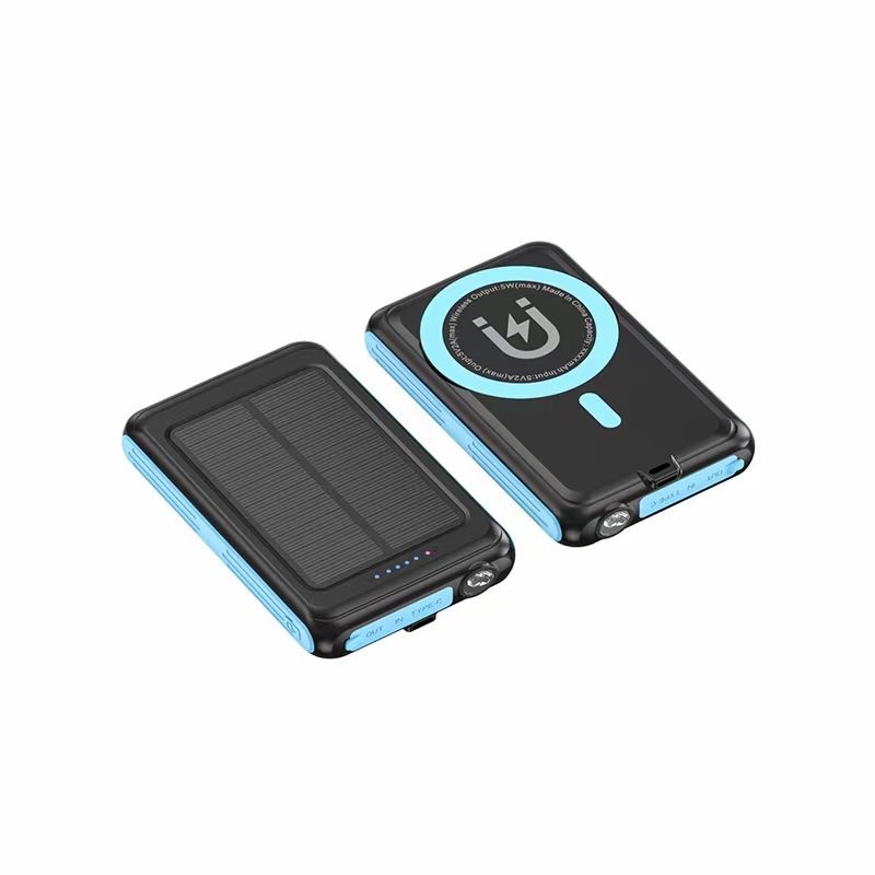 Power Bank Factory - Bulk 5000mAh Solar Magnetic 10W Wireless