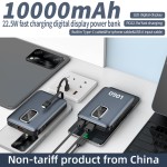 Power Bank Factory - Bulk 10000mAh PD22.5W Detachable Cable