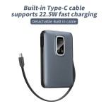 Power Bank Factory - Bulk 10000mAh PD22.5W Detachable Cable