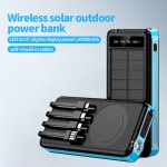 Power Bank Manufacturer - OEM 10000mAh Solar Wireless LED Display