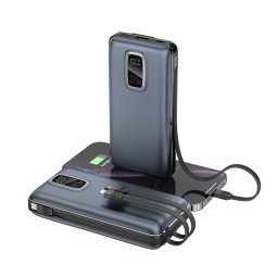 Power Bank Supplier - Custom 20000mAh Built-in 3 Cables Fast Charge