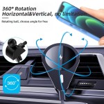 Car Charger Manufacturer - OEM 360 Degree Rotation 15W Wireless