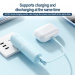 Power Bank Manufacturer - OEM 5000mAh 2-in-1 Wall Plug Charger