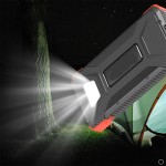 Power Bank Supplier - Custom 10000mAh Solar Waterproof LED Torch